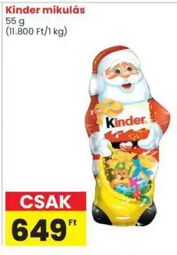 Spar Kinder Mikulás ajánlat