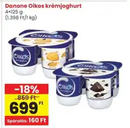Spar DANONE Oikos krémjoghurt ajánlat