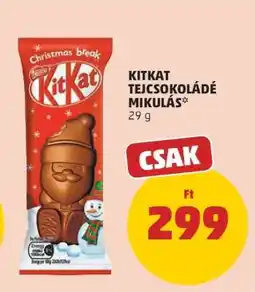 PENNY KitKat Tejcsokoládé Mikulás ajánlat