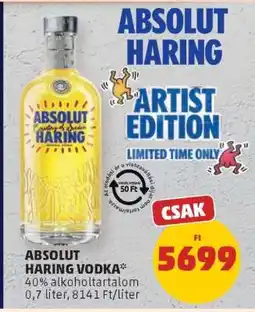 PENNY ABSOLUT HARING VODKA ajánlat