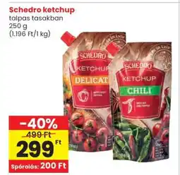 Spar Schedro ketchup ajánlat