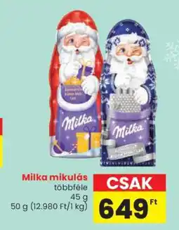 Spar Milka Mikulás ajánlat