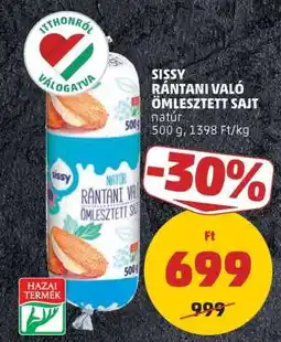 PENNY Sissy Rántani Való Ömlesztett Sajt ajánlat