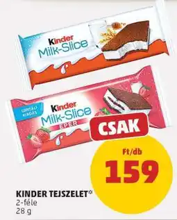 PENNY KINDER Tejszelet ajánlat