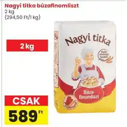 Spar NAGYI TITKA Búzafinomliszt ajánlat