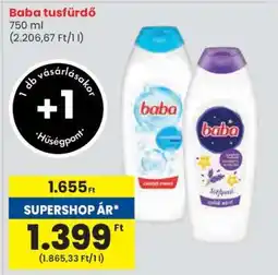 Spar BABA Tusfürdő ajánlat