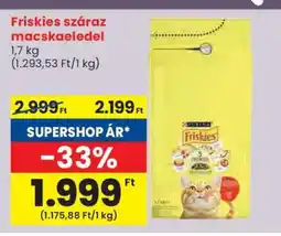 Spar FRISKIES Száraz macskaeledel ajánlat
