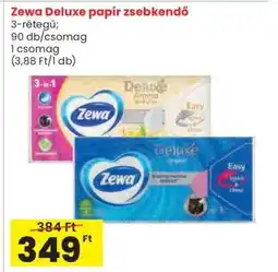 Spar Zewa Deluxe papír zsebkendő ajánlat