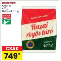Spar Hazai túró ajánlat