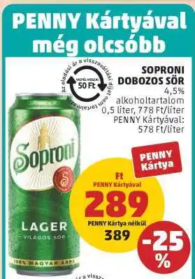 Soproni Dobozos Sör