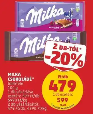 MILKA Csokoládé