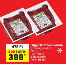 Spar Fagyasztott csirkemáj ajánlat