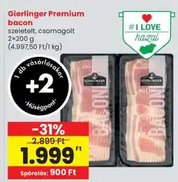 Spar Gierlinger Premium Bacon ajánlat