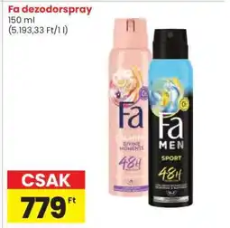 Spar Fa dezodorspray ajánlat