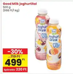 Spar GOOD MILK Joghurtital ajánlat