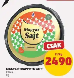 PENNY Magyar Trappista Sajt ajánlat