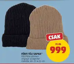 PENNY FÉRFI TÉLI SAPKA ajánlat
