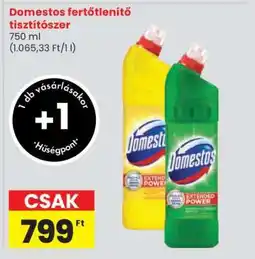 Spar Domestos fertőtlenítő tisztítószer ajánlat