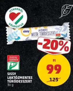 PENNY Sissy Laktózmentes Túródesszert ajánlat