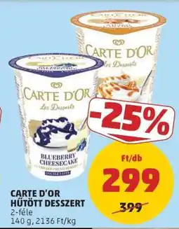 PENNY Carte D'Or Hűtött Desszert ajánlat