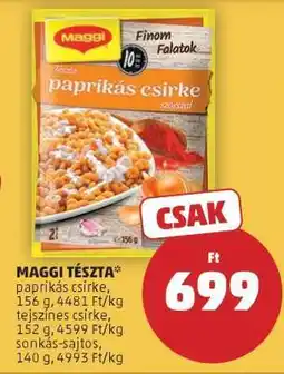 PENNY MAGGI TÉSZTA ajánlat