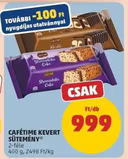 PENNY CAFÉTIME KEVERT SÜTEMÉNY ajánlat
