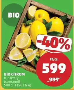 PENNY Bio citrom ajánlat