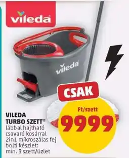 PENNY Vileda Turbo Szett ajánlat