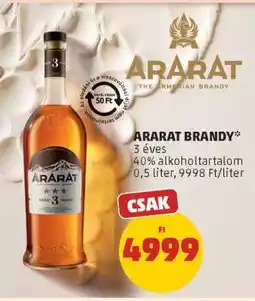 PENNY ARARAT BRANDY ajánlat