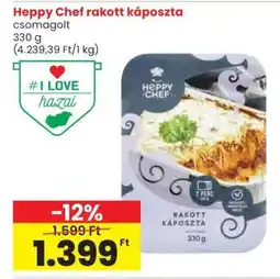 Spar Heppy Chef rakott káposzta ajánlat