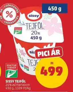 PENNY Sissy Tejföl ajánlat