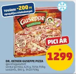 PENNY DR. OETKER Guseppe pizza ajánlat