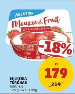 PENNY Milkeria Túróhab ajánlat