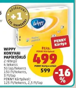 PENNY Wippy Konyhai Papírtörlő ajánlat