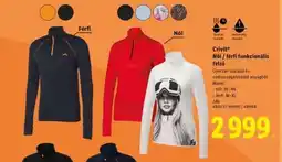 Lidl Crivit Női / férfi funkcionális felső ajánlat