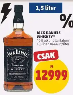 PENNY Jack Daniels Whiskey ajánlat