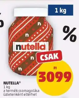 PENNY Nutella ajánlat