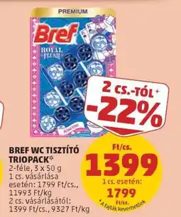 PENNY Bref WC Tisztító Triopack ajánlat