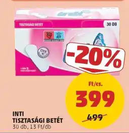 PENNY INTI TISZTASÁGI BETÉT ajánlat