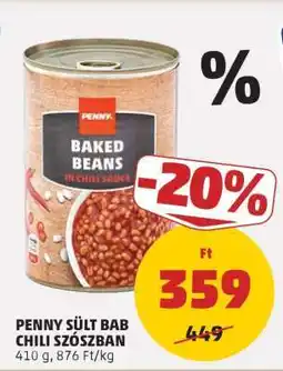 PENNY PENNY sült bab chili szószban ajánlat