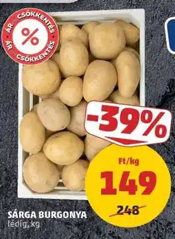 PENNY Sárga Burgonya ajánlat