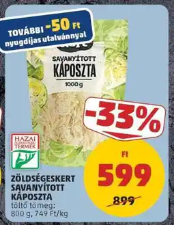 PENNY Zöldségeskert Savanyított Káposzta ajánlat