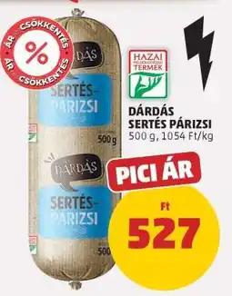 PENNY Dárdás Sertés Párizsi ajánlat