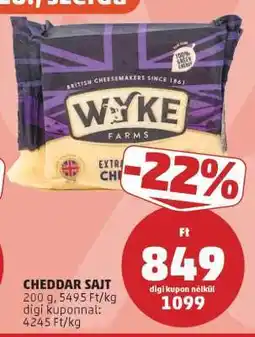 PENNY CHEDDAR SAJT ajánlat