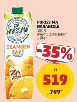 PENNY PURISSIMA NARANCSLÉ ajánlat