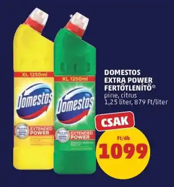 PENNY Domestos Extra Power Fertőtlenítő ajánlat
