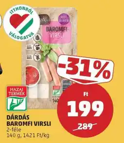 PENNY Dárdás Baromfi Virsli ajánlat