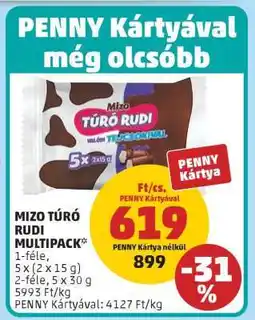 PENNY Mizo Túró Rudi Multipack ajánlat