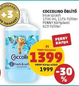 PENNY Coccolino Öblítő ajánlat