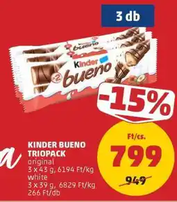 PENNY KINDER BUENO TRIOPACK ajánlat